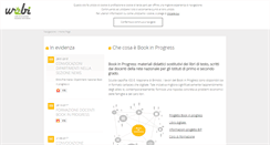 Desktop Screenshot of bookinprogress.org