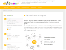 Tablet Screenshot of bookinprogress.org